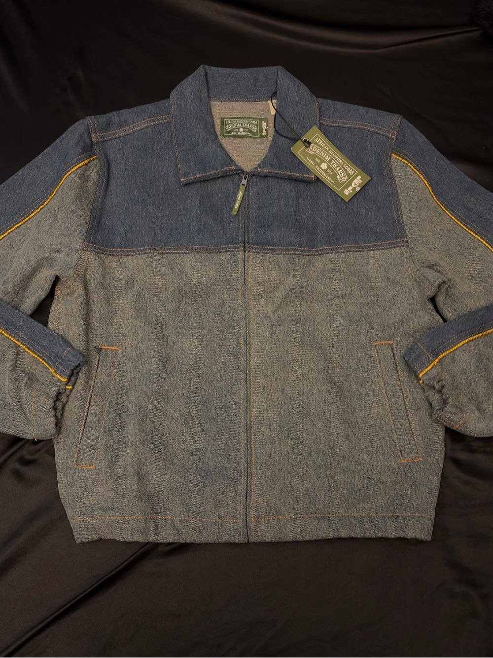 Denim Tears x Levi’s Cotton Fleur De-Lis Denim Track Jacket